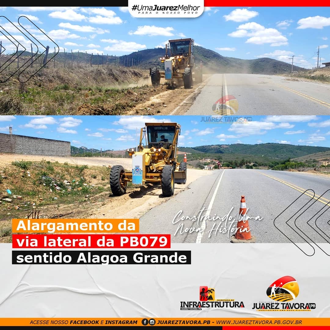 ALARGAMENTO DA PB079 SENTIDO ALAGOA GRANDE