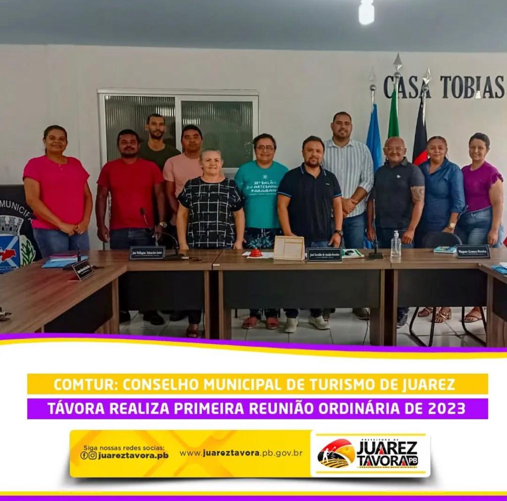 COMTUR: Conselho Municipal de Turismo de Juarez Távora realiza primeira reunião ordinária de 2023