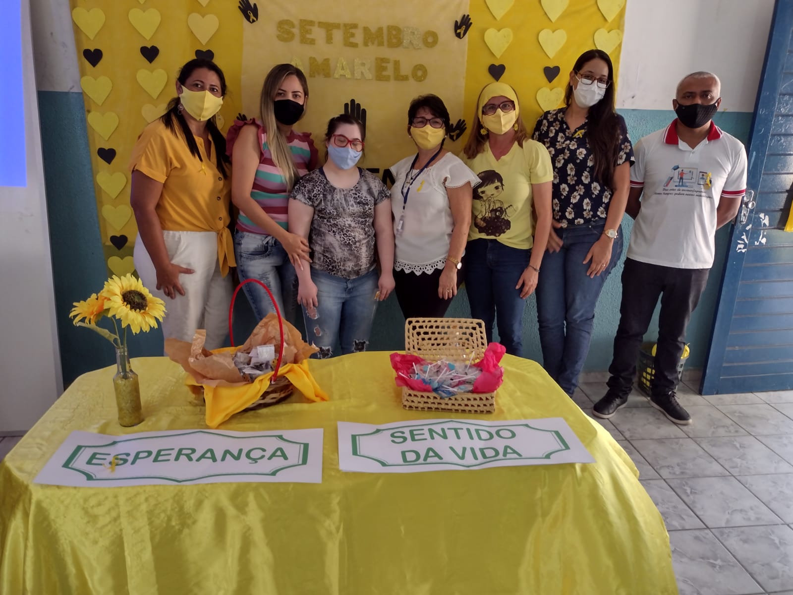 Profissionais da educação de Juarez Távora participam de palestra em alusão ao Setembro Amarelo